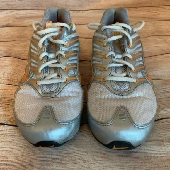 Nike Max Air BRS 1000 Orange White Gray Silver - Picture 2 of 8